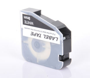 witte industriële Band duurzame 6mm, 9mm, 12mm van de Etiketmaker voor kabelidentiteitskaart