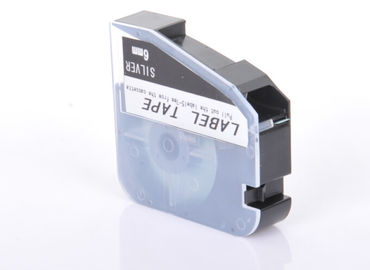 elektrische de Makerband 6mm van het installatieetiket Zilveren p-inkrimpbare aanrakingshitte -