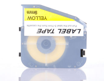 p de Makerband 9mm van het aanrakings Gele Etiket bandcassette voor buisprinter