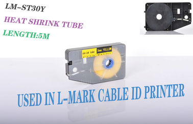 3.0mm gele 2:1hitte - inkrimpbare buis op zwaar werk berekend voor de printer van kabelidentiteitskaart