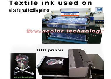 Witte textielinkt voor direct aan kledingstukdruk, de printer textielinkt van EPSON DX5