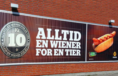 Grote Grootte die Flex Vinylbanners van pvc met 1440 DPI Drukresolutie hangen