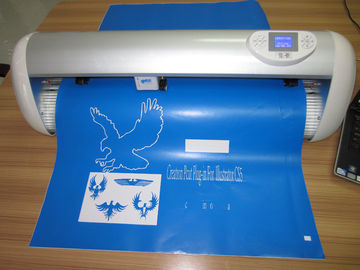 de vinylplotter van de tekensnijder met laserpunt voor de overdrukplaatjes van de douane vinylauto/sticker