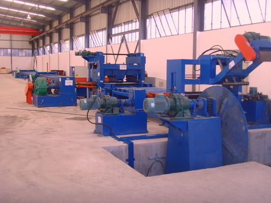 De economische hoge productielijn/de Snijmachine van de mast lichte pool voor lichte pool 12000mm