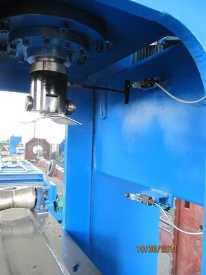 Het rechtmaken van machine/lichte poolmachine aan rechte gebogen lichte pool 400mm