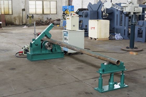 Automatische basisplaat lassen machine voor kegelvormige lichtpool, hoge mast, monopool