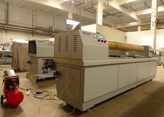 Textiel Roterende Lasergraveur 640mm het Scherm herhaalt, Blauwe UVgravuremachine