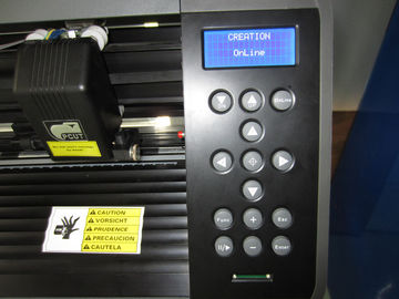 730 mm papier breedte 32-bit CPU Vinyl Cutter Plotter met hoge snelheid Motor intensivering