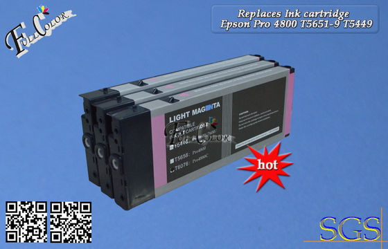 De compatibele Patroon Eposon Pro 4800 van de Printerinkt vervangt Cartridgte t5651-9
