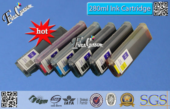 Pp 6 de Inktpatronen van het Kleuren Navulbare Grote Formaat voor HP T1100/T1100ps-Printer 260ml