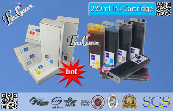 Pp 6 de Inktpatronen van het Kleuren Navulbare Grote Formaat voor HP T1100/T1100ps-Printer 260ml
