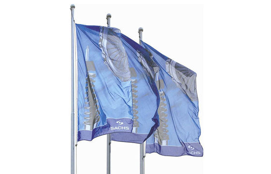 Serigrafie Gedrukte van de de banners Perfecte kleurstof van de douaneveer de penetratie Nationale Vlaggen