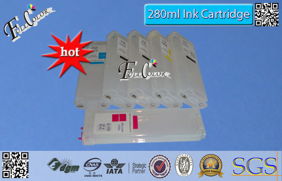 HP Desginjet Pinter Nr 72 Navulbare Inktpatroon met Kleurstof en Pigmentinkt en Spaander