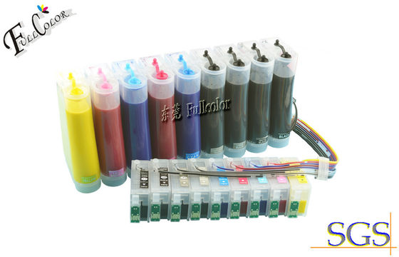 De volledige Pigmentinkt vulde Epson T1571 opnieuw - van de de Inktlevering van T1579 CISS Ononderbroken Systeem 9 kleuren 200ml elke kleur