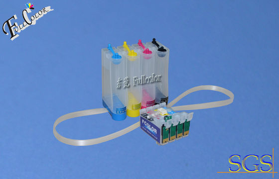 Systeem van de de inktlevering van CISS het ononderbroken voor Epson-de printerciss patroon van het naaldbureau BX305F Inkjet door T1281-4 de kleurengos